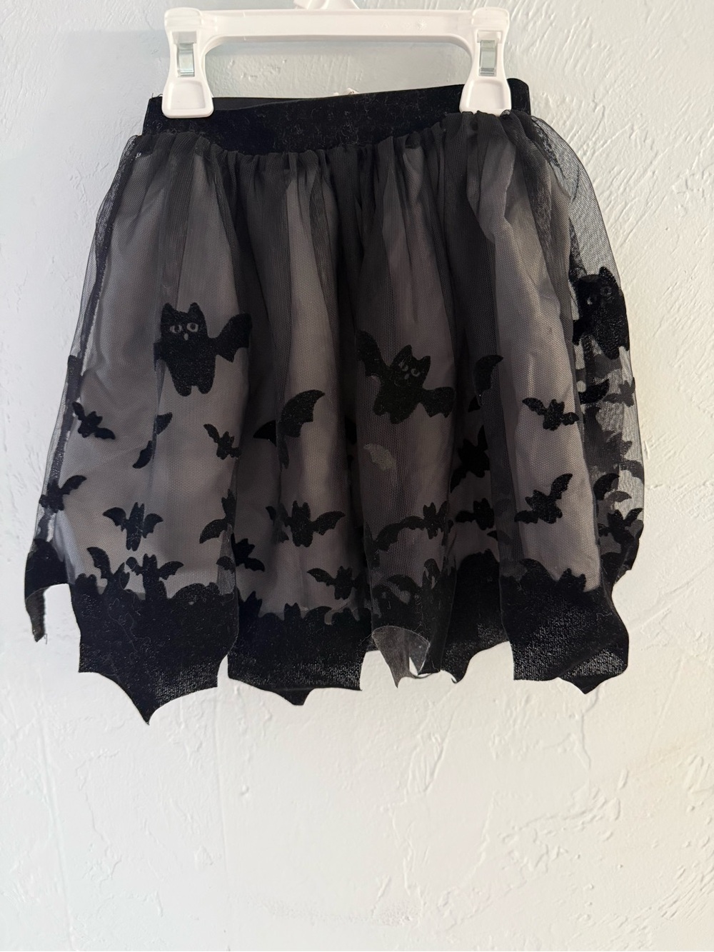 H&M Black Bat & Cat Tulle Skirt